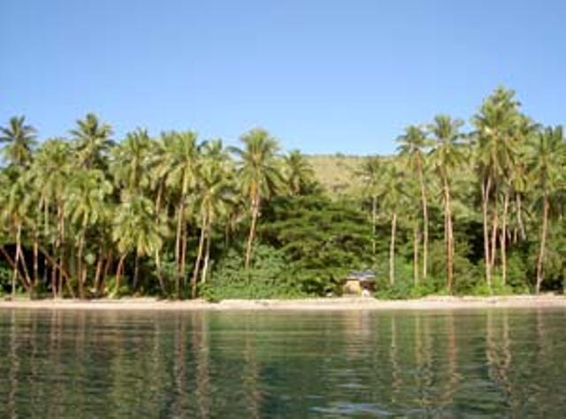 Отель Dolphin Bay Divers Retreat Vatolotolo Экстерьер фото