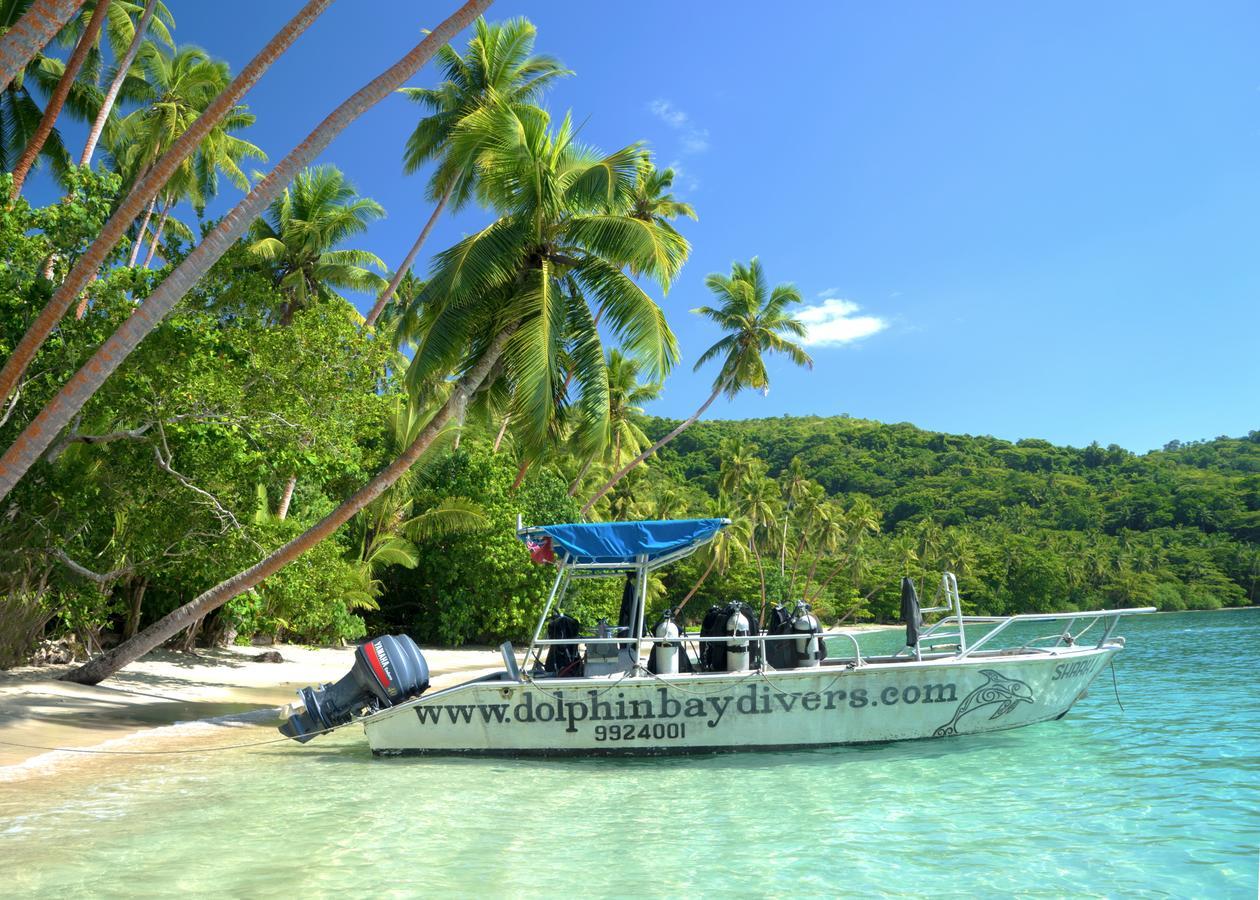 Отель Dolphin Bay Divers Retreat Vatolotolo Экстерьер фото
